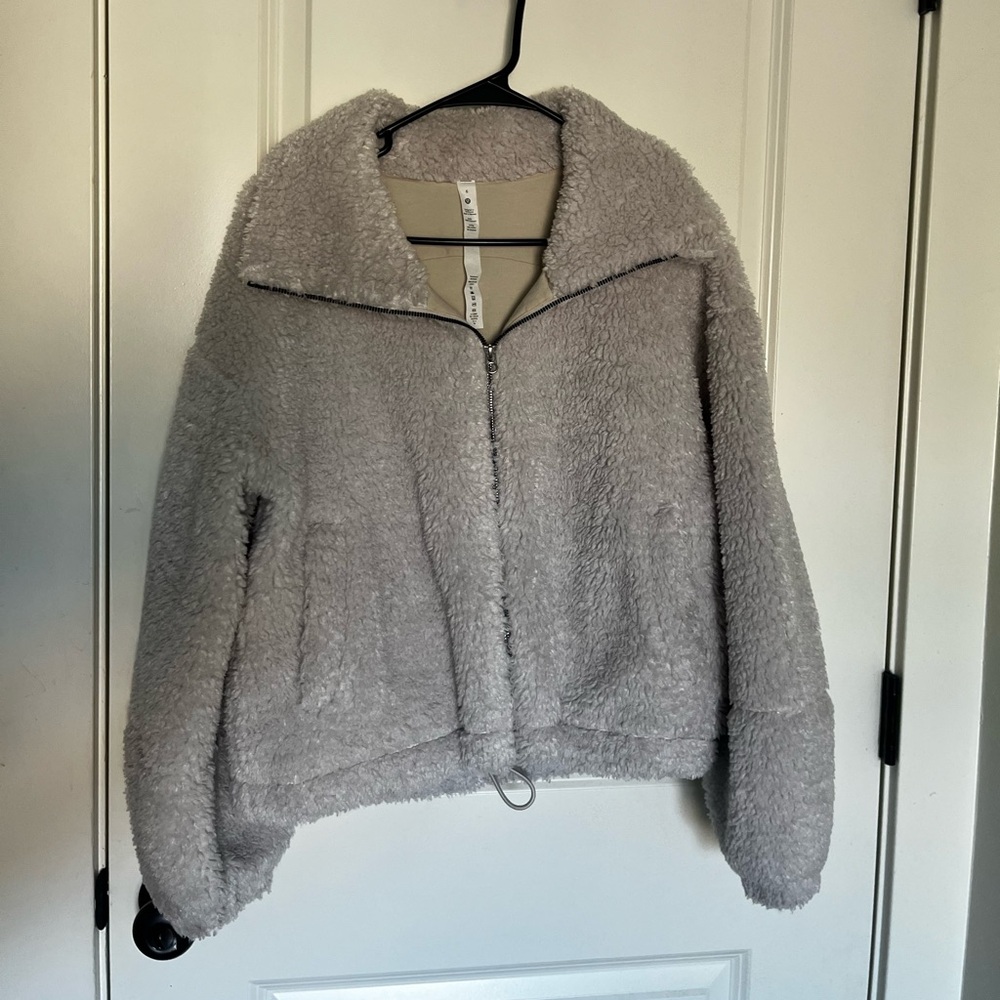 Lululemon Cinchable Fleece Zip Up